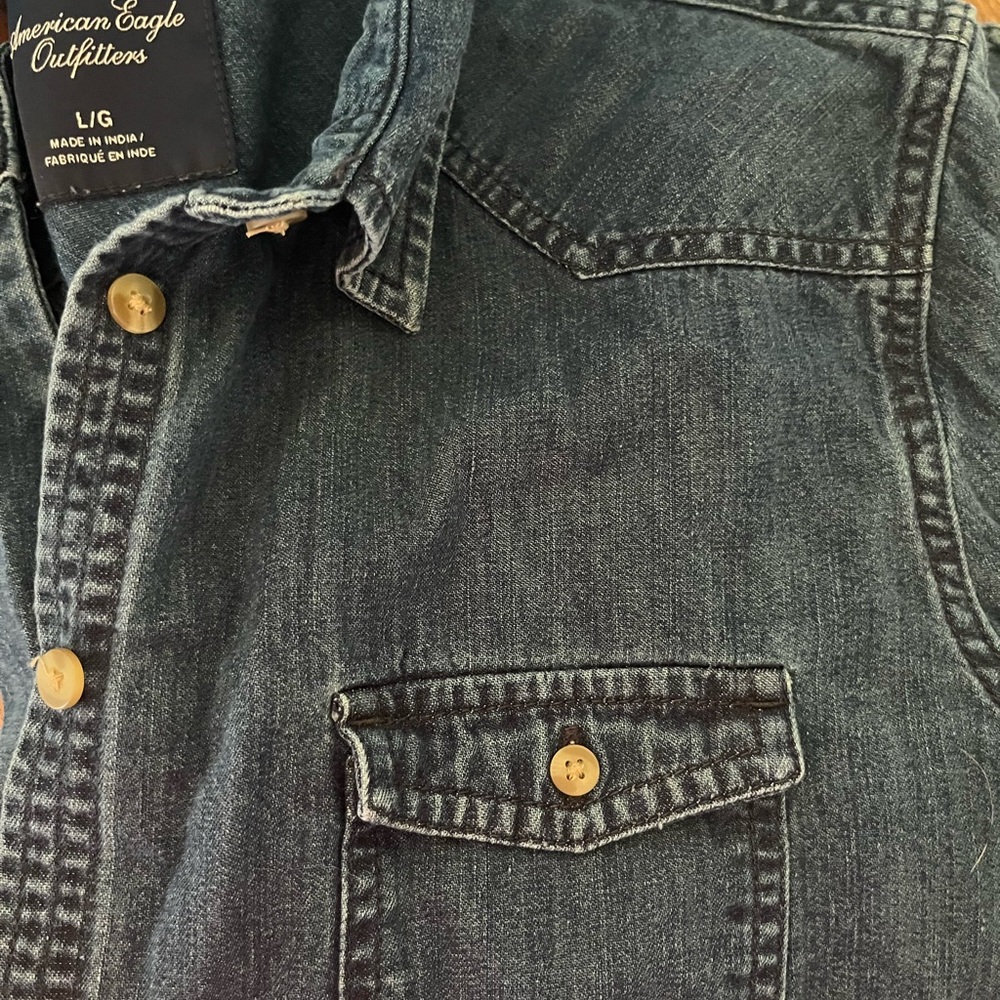 American Eagle Outfitters Women’s Denim Shirt